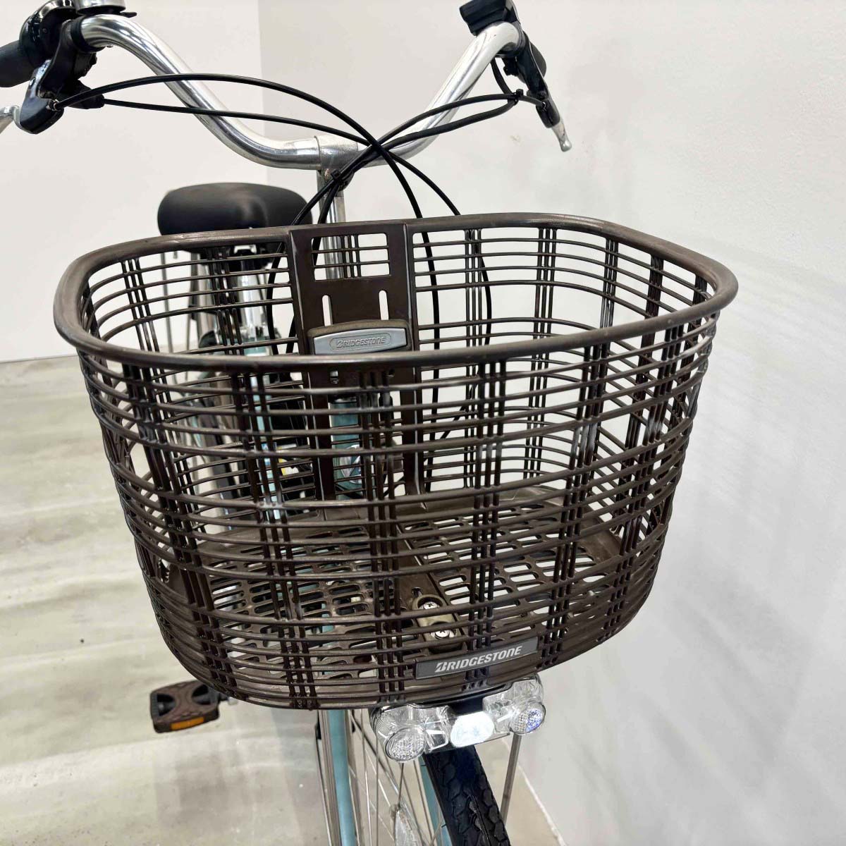 中古電動自転車 ブリヂストン アシスタDX グリーン 26インチ YK079