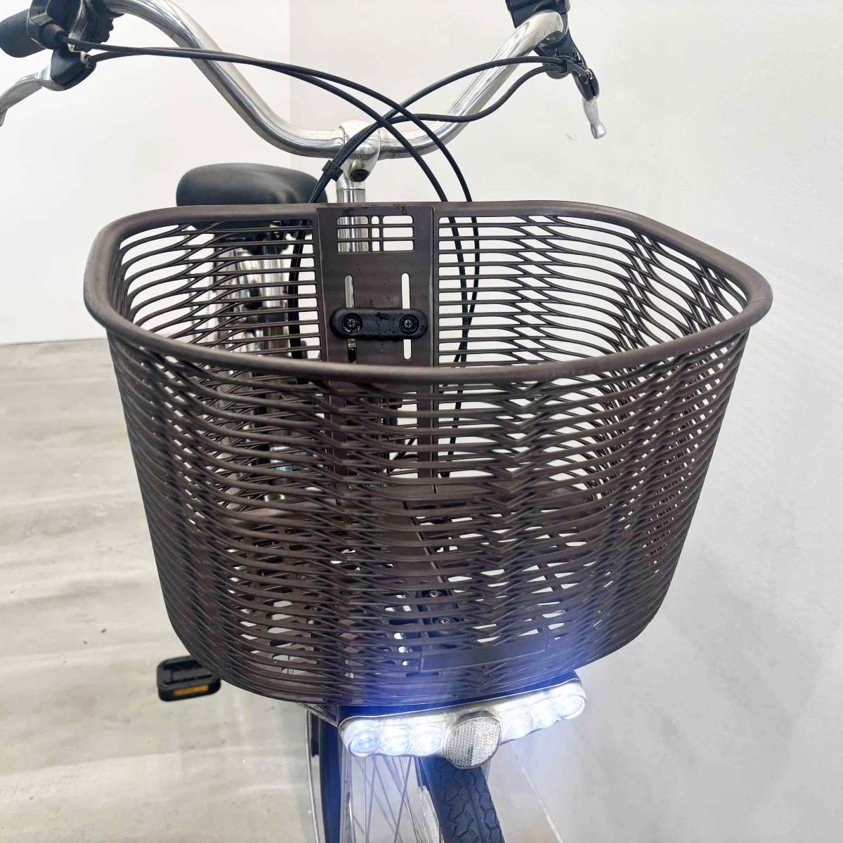 中古電動自転車 パナソニック ビビDX ブラウン 26インチ YK080