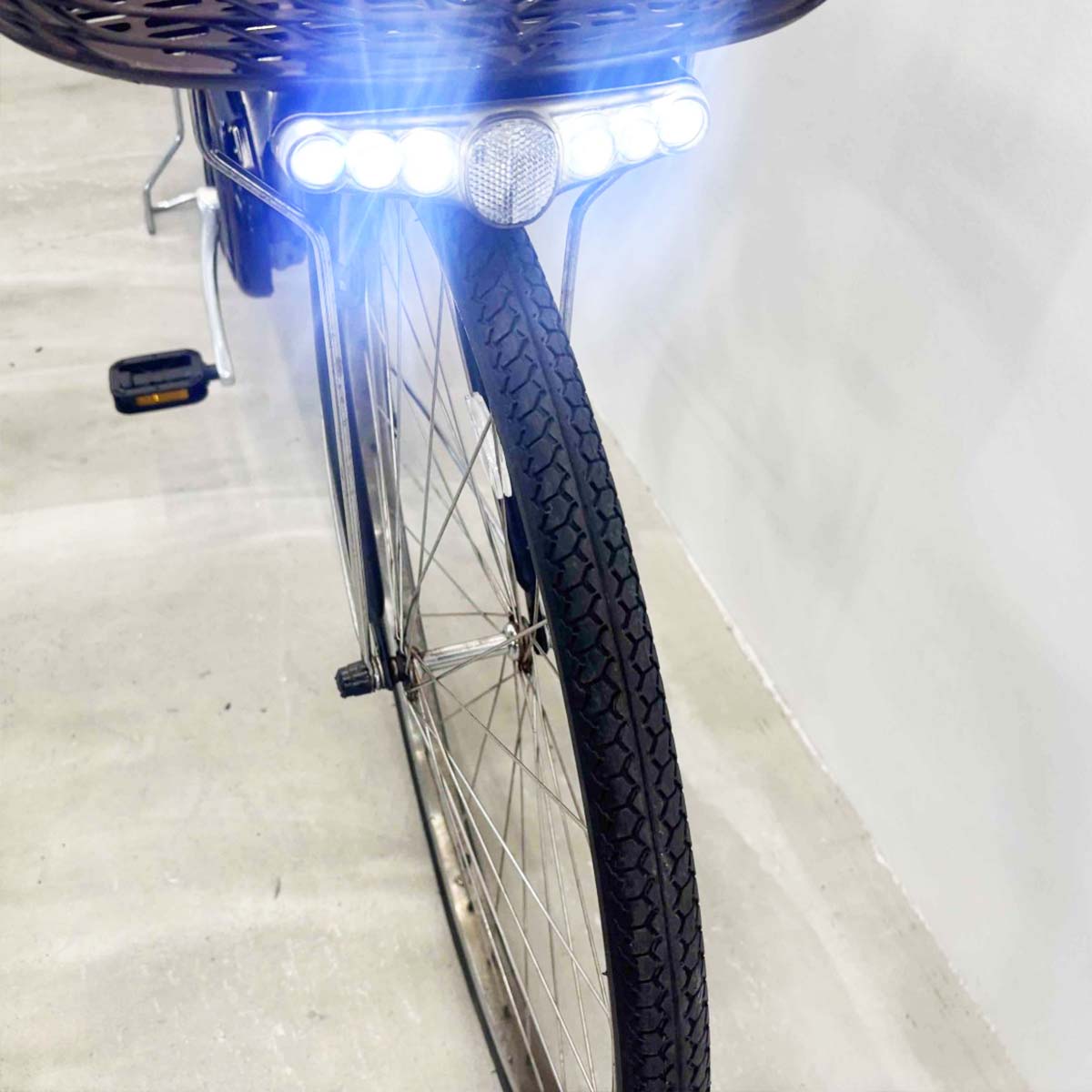 中古電動自転車 パナソニック ビビDX ブラウン 26インチ YK080