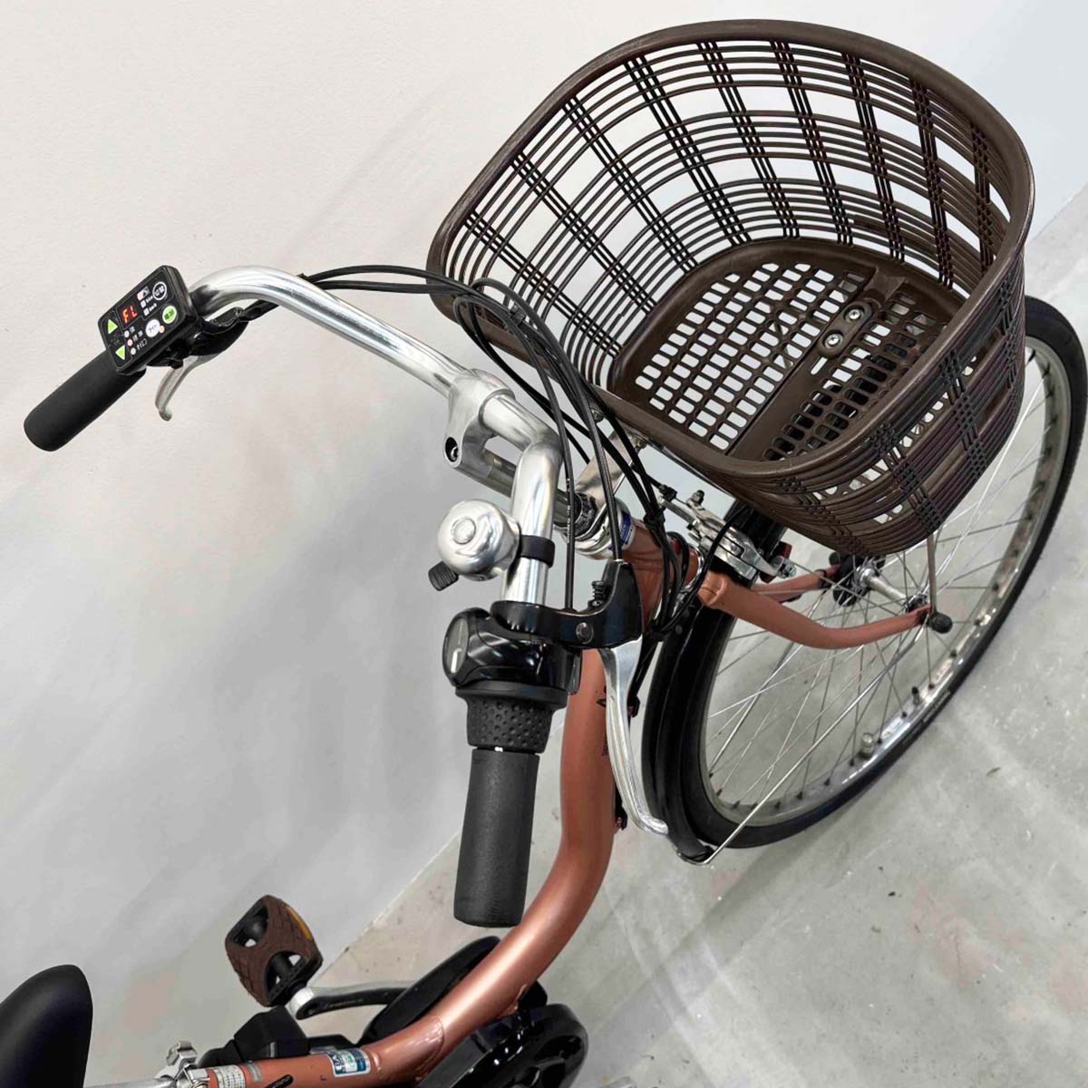 ブリヂストン アシスタDX ピンクゴールド ピンク 26インチ YK081 【中古車】