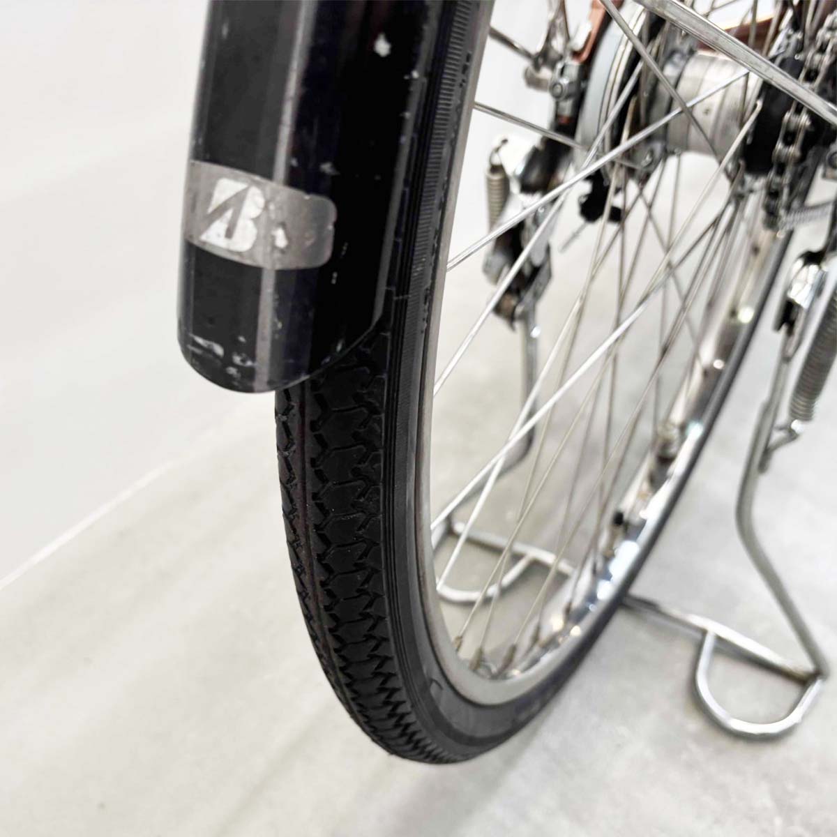 中古電動自転車 ブリヂストン アシスタDX ピンクゴールド ピンク 26インチ YK081