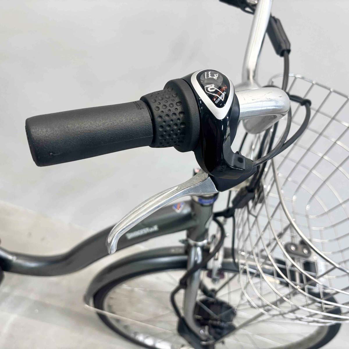 中古電動自転車 ブリヂストン フロンティア シルバー 26インチ YK085