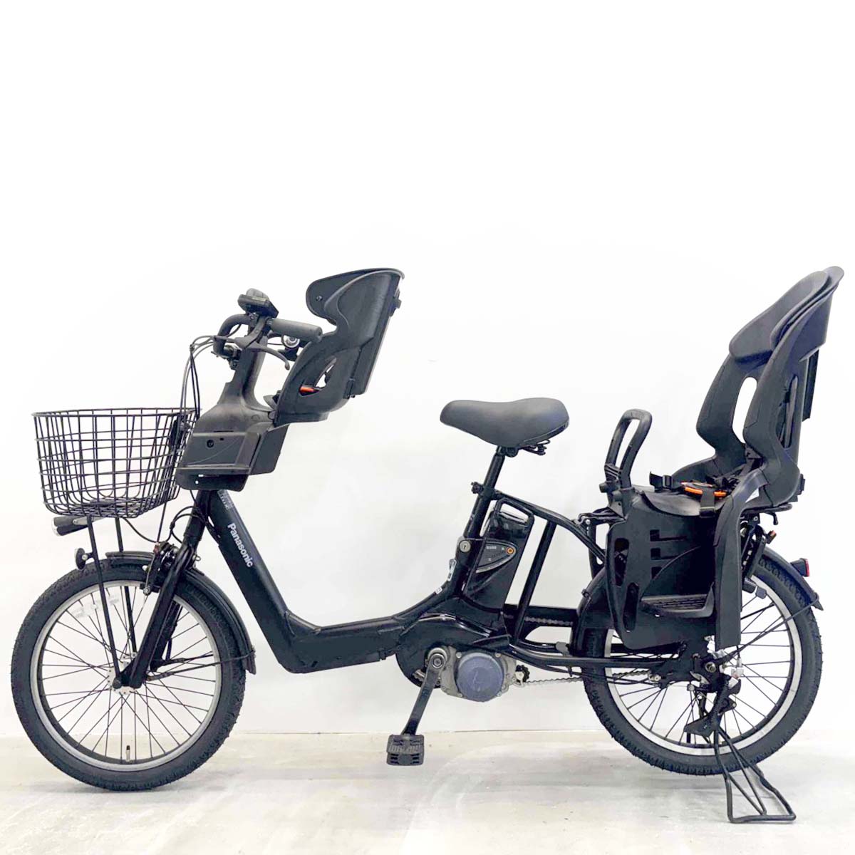 中古電動自転車 パナソニック ギュットアニーズ ブラック 20インチ YK088