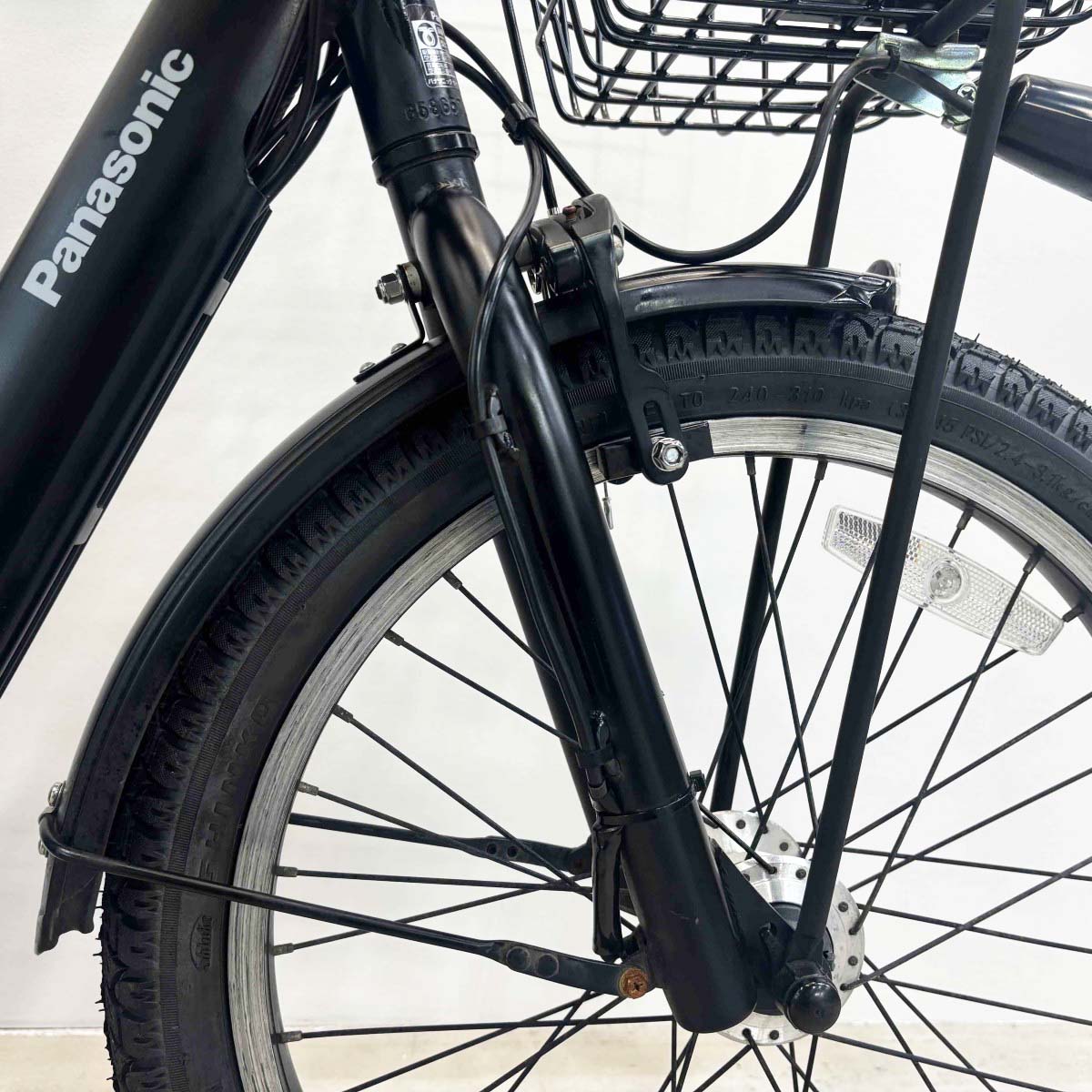 中古電動自転車 パナソニック ギュットアニーズ ブラック 20インチ YK088