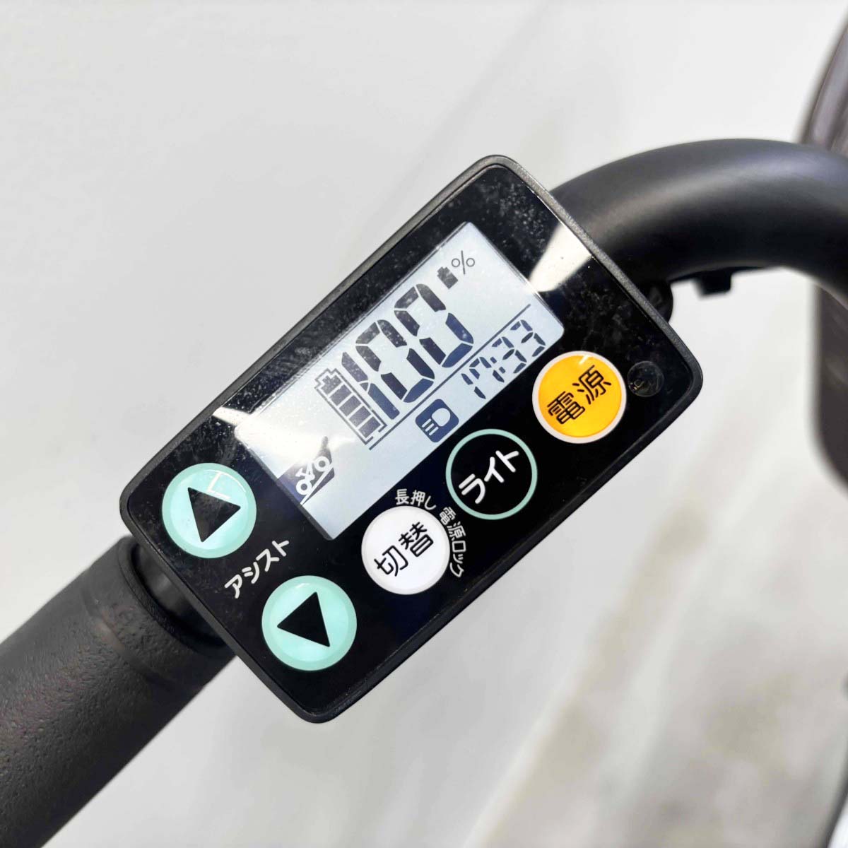中古電動自転車 ヤマハ PAS チア シルバー 26インチ YK091
