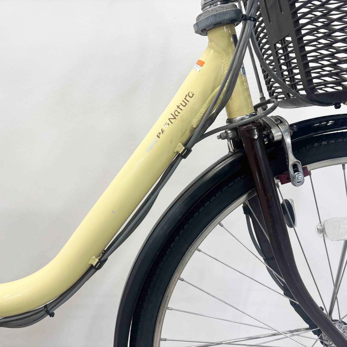 中古電動自転車 ヤマハ PAS ナチュラS イエロー 26インチ YK094