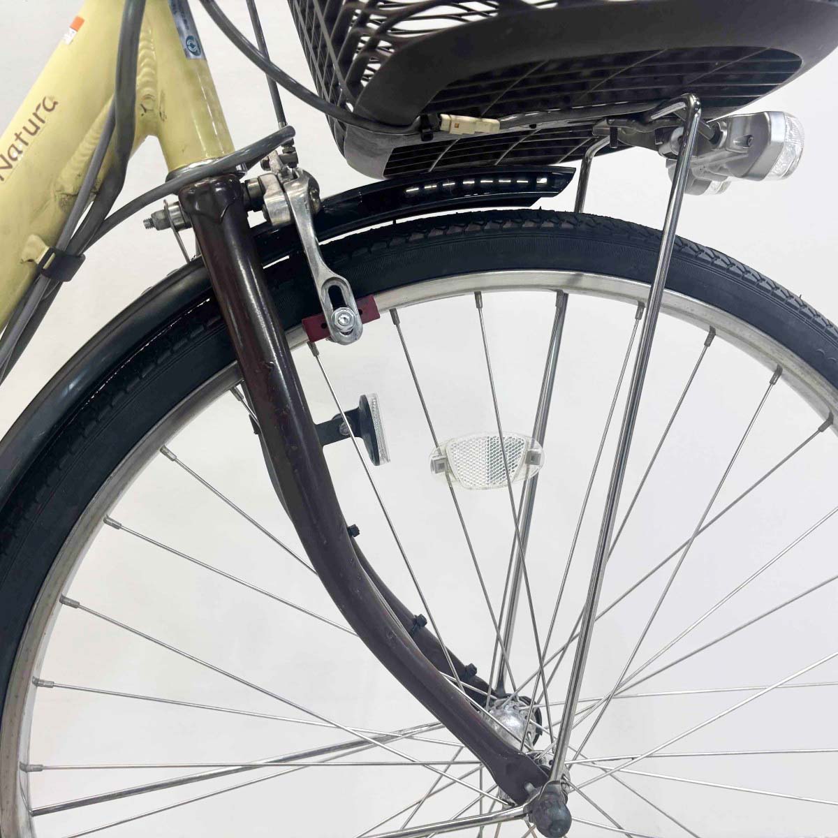 中古電動自転車 ヤマハ PAS ナチュラS イエロー 26インチ YK094
