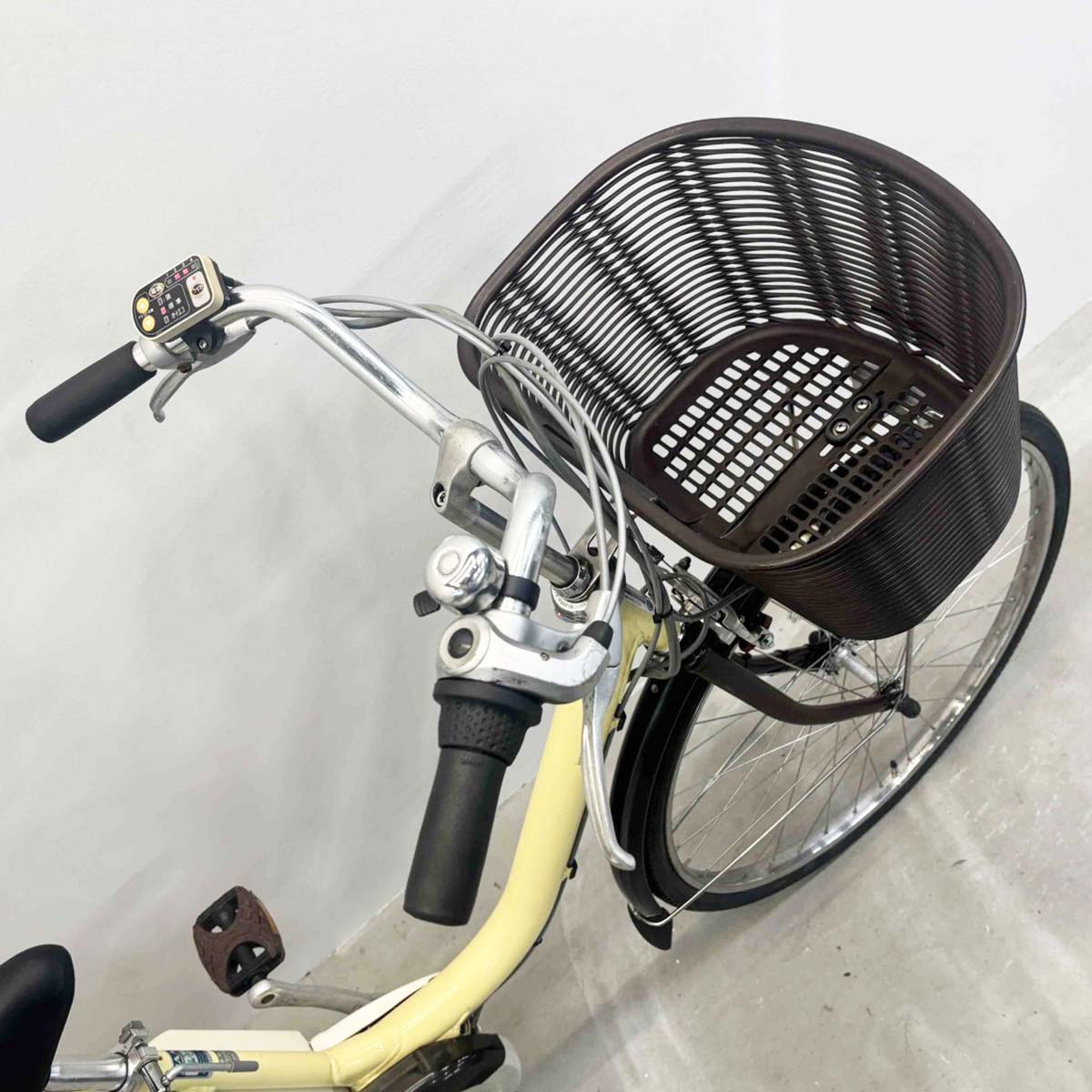中古電動自転車 ヤマハ PAS ナチュラS イエロー 26インチ YK094