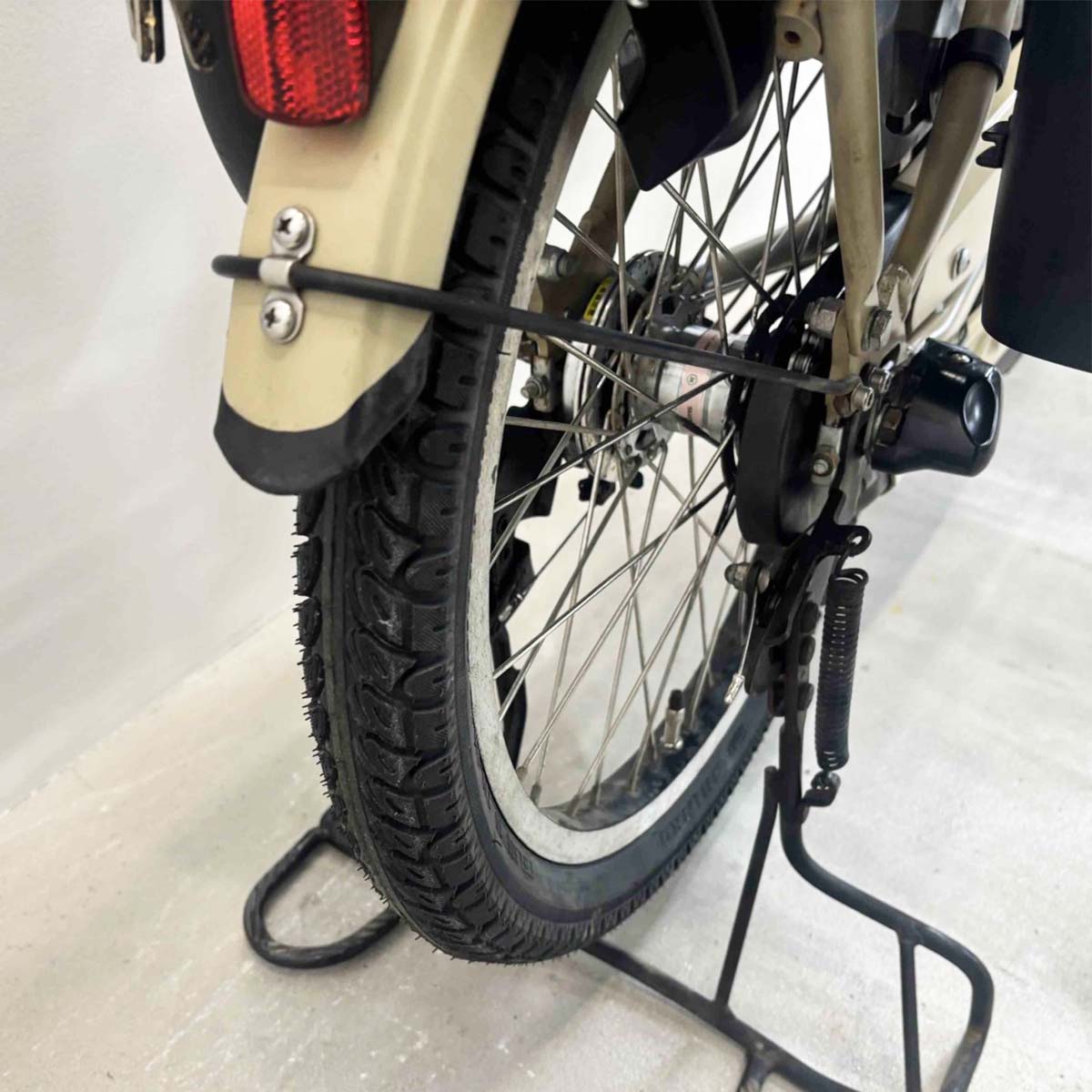中古電動自転車 ヤマハ PAS バビーアン ベージュ 20インチ YK095
