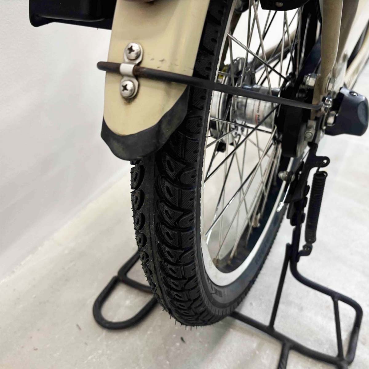中古電動自転車 ヤマハ PAS バビーアン ベージュ 20インチ YK097