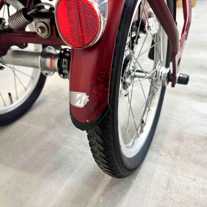 ブリヂストン ラクットワゴン（デュアルドライブ） レッド 20×16インチ YK098 【中古車】