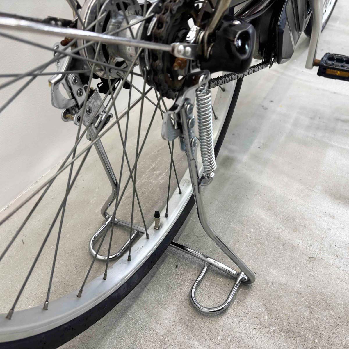 中古電動自転車 パナソニック ビビTX ブラウン 26インチ YK099