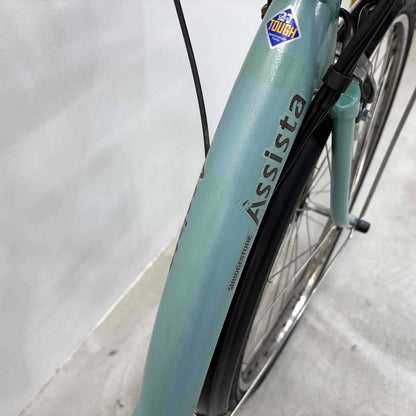 ブリヂストン アシスタDX グリーン 26インチ YK100 【中古車】