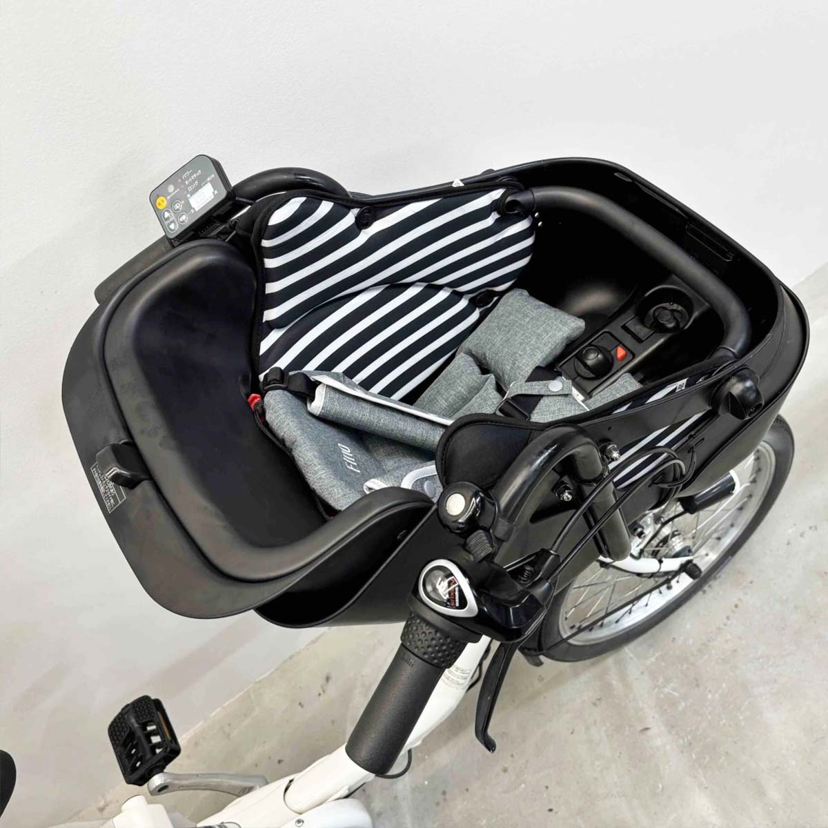 中古電動自転車 パナソニック ギュットミニDX ホワイト 20インチ YK102