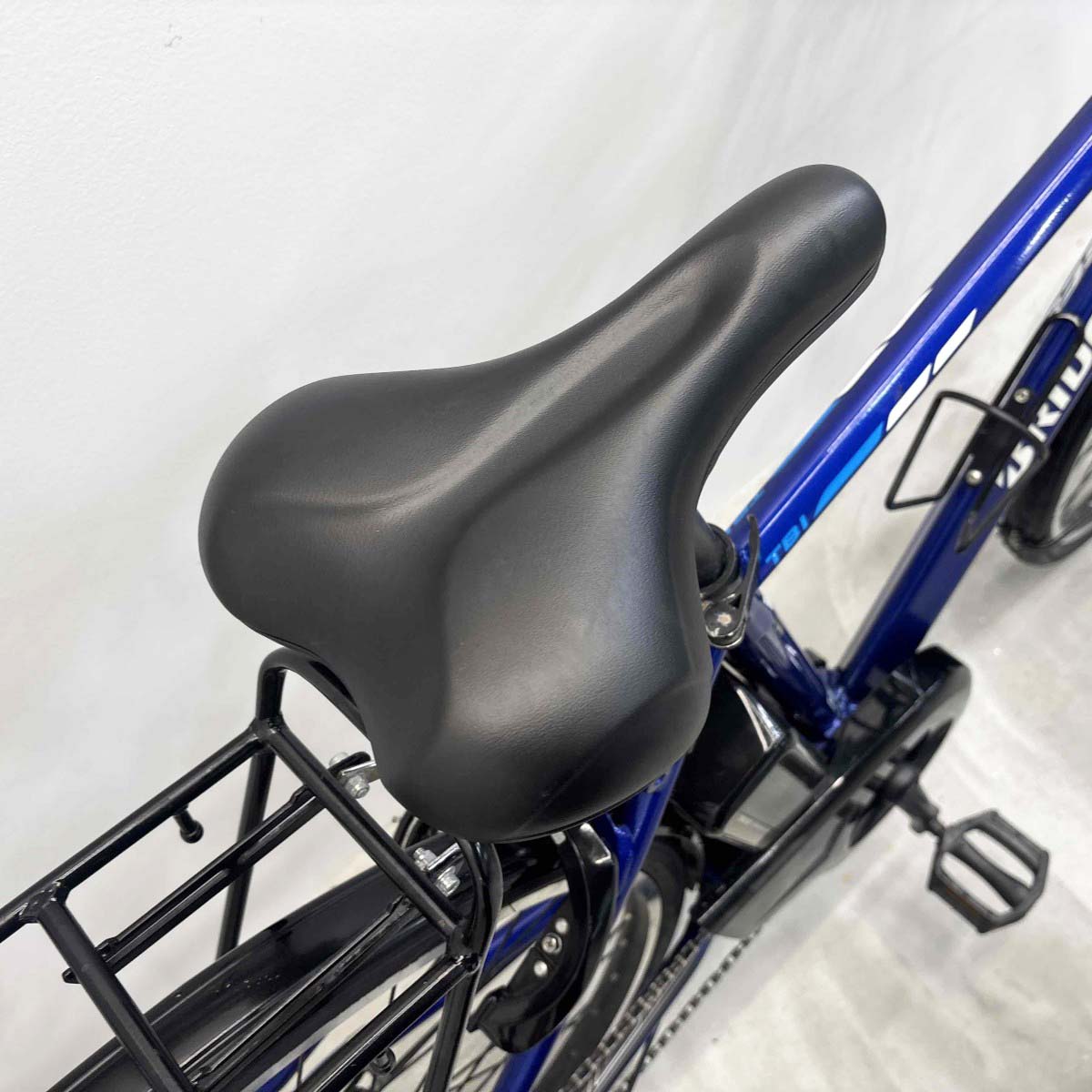 中古電動自転車 ブリヂストン TB1e ブルー 27インチ YL005
