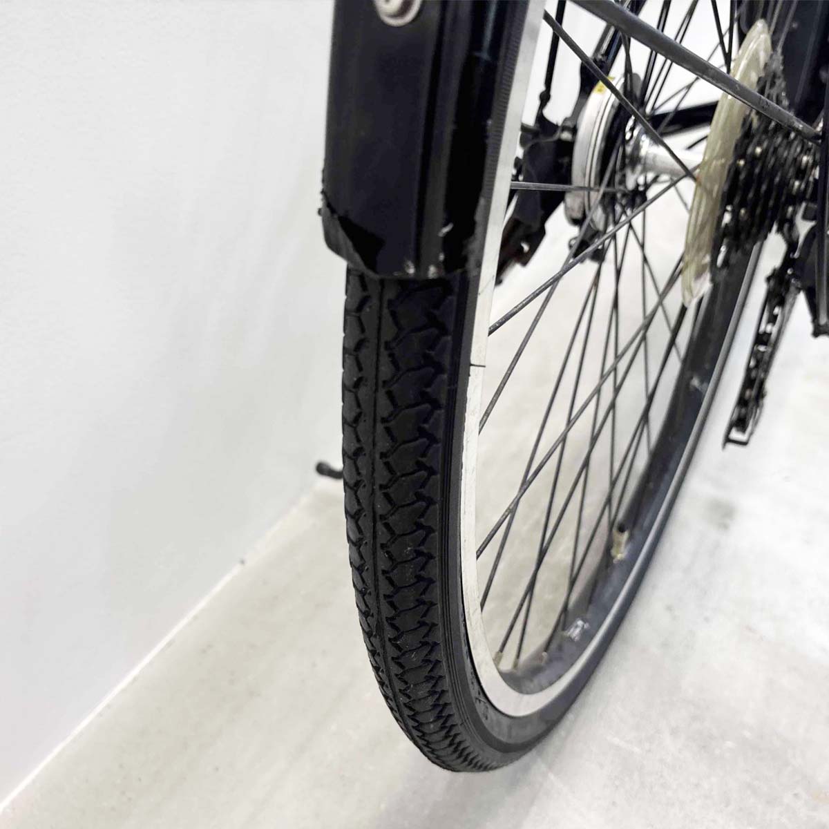 中古電動自転車 ブリヂストン TB1e ブラック 27インチ YL006