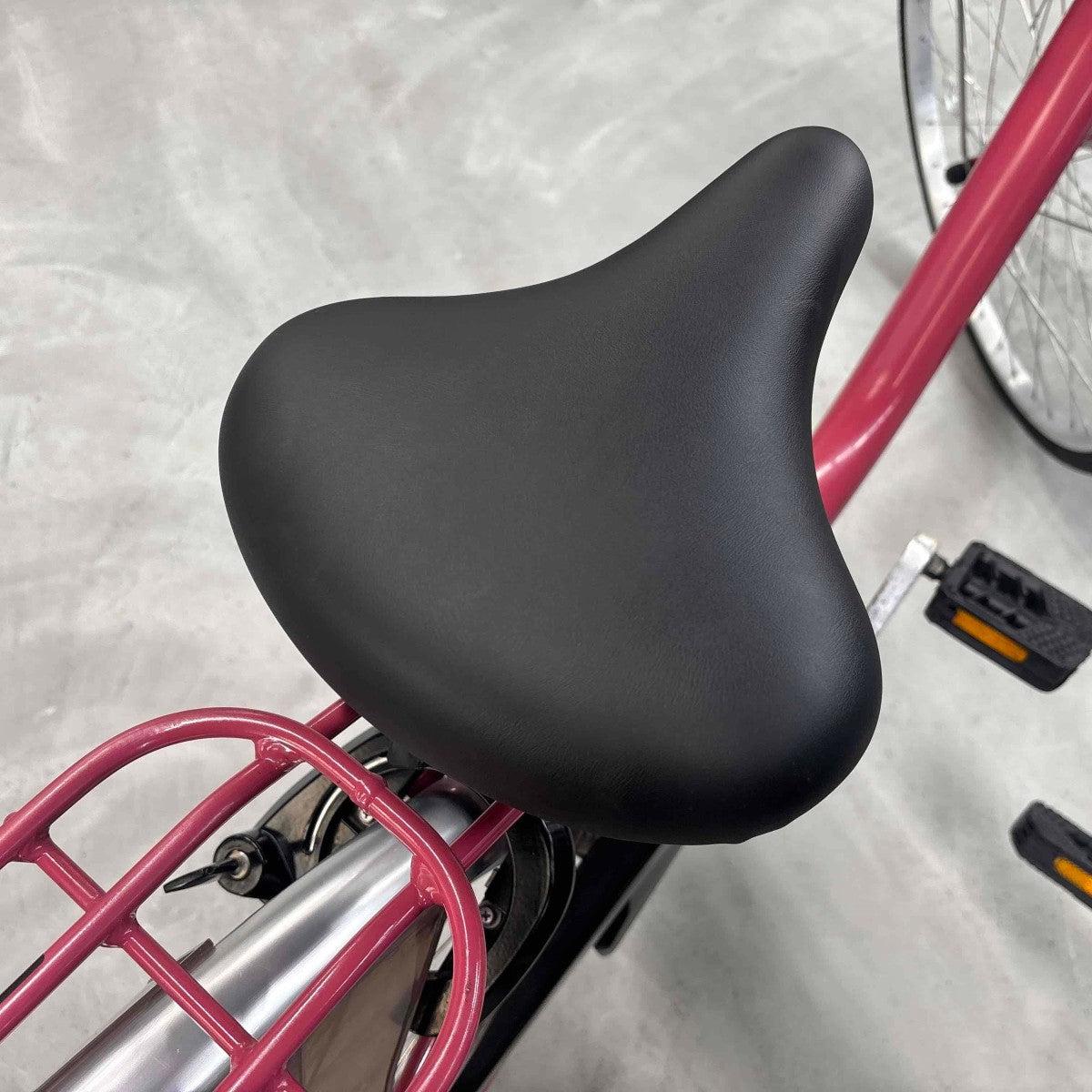 中古電動自転車 パナソニック ビビL レッド 26インチ YL007