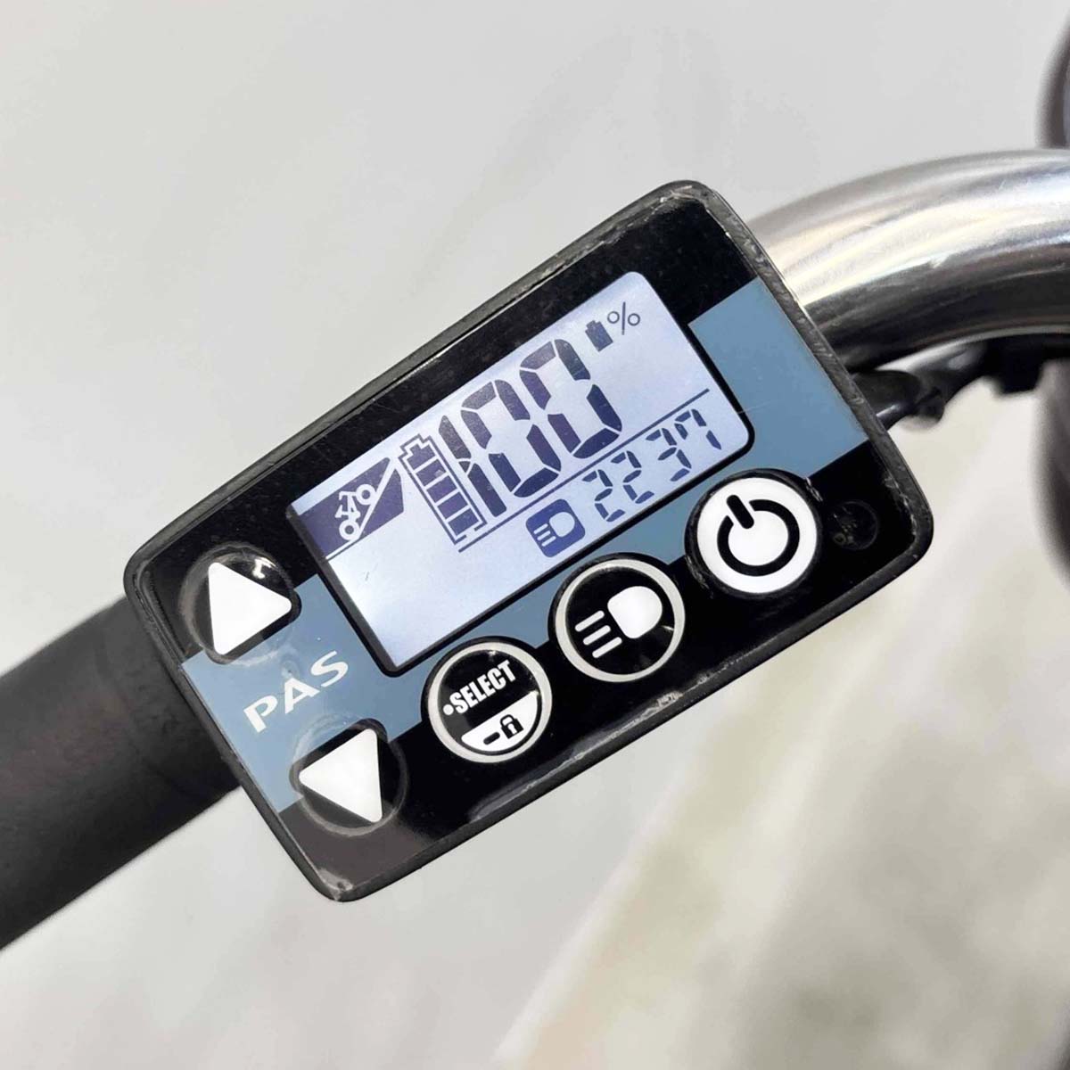 中古電動自転車 ヤマハ PAS ウィズ ブラウン 26インチ YL008
