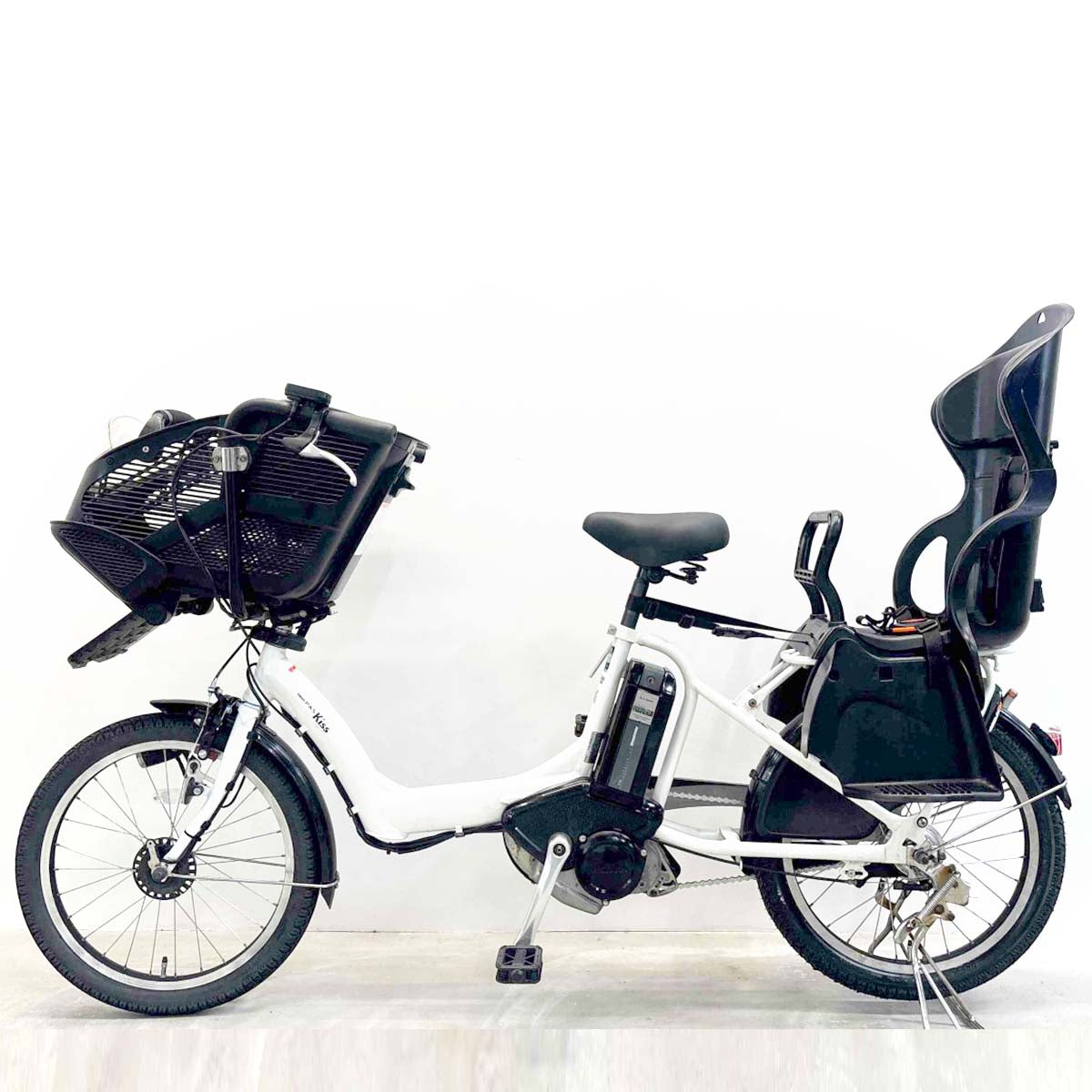 中古電動自転車 ヤマハ PAS キッスミニ ホワイト 20インチ YL009
