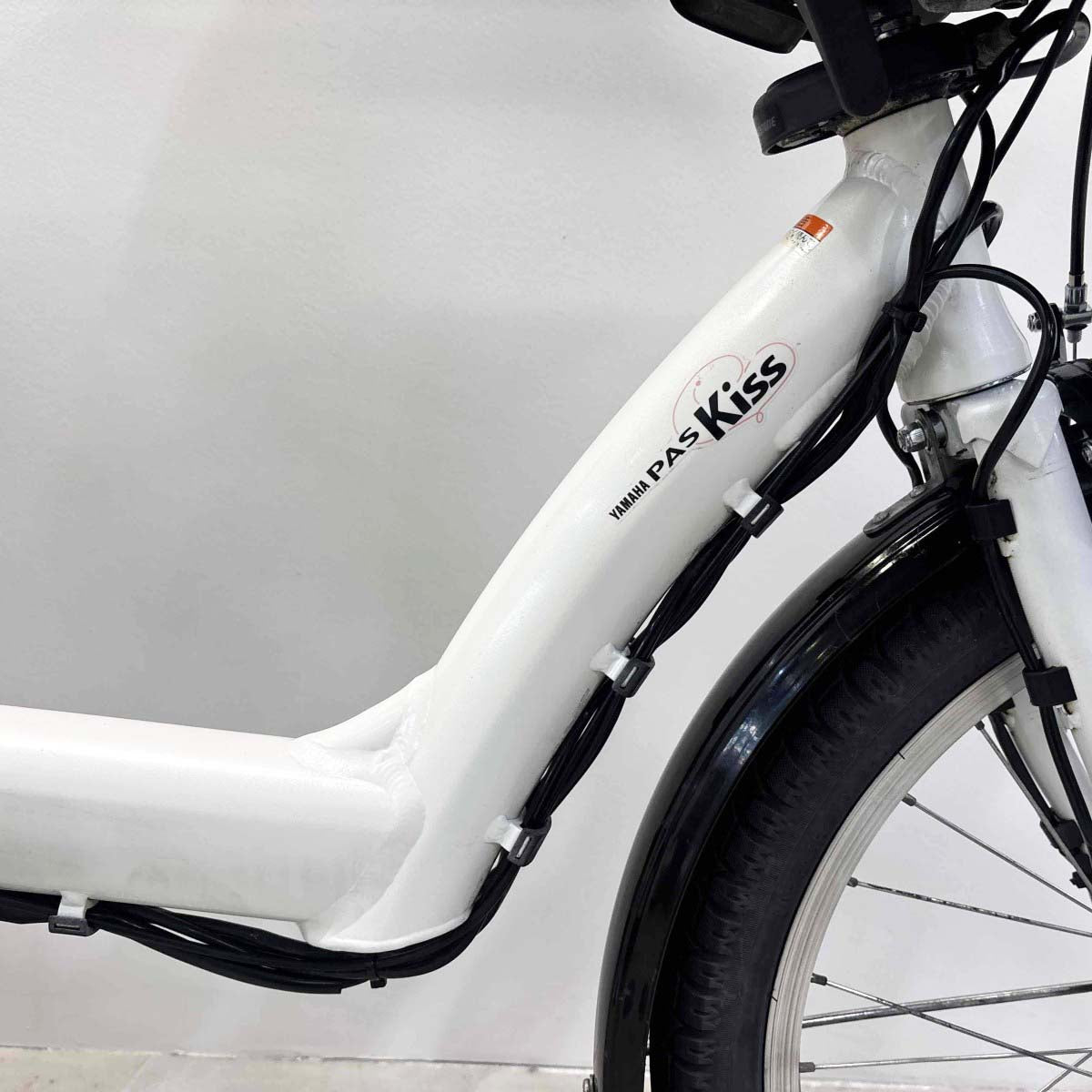 中古電動自転車 ヤマハ PAS キッスミニ ホワイト 20インチ YL009