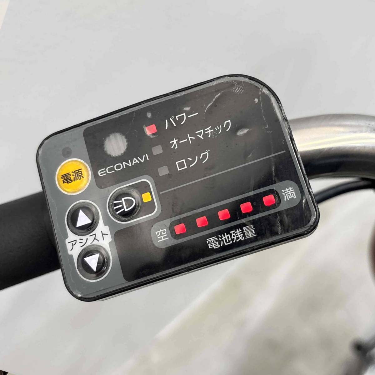 中古電動自転車 パナソニック ビビ ライトU ブラウン 24インチ YL010