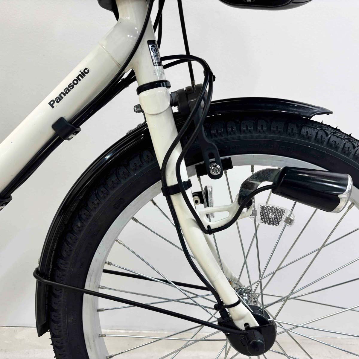 中古電動自転車 パナソニック ギュットミニDX ホワイト 20インチ YL011