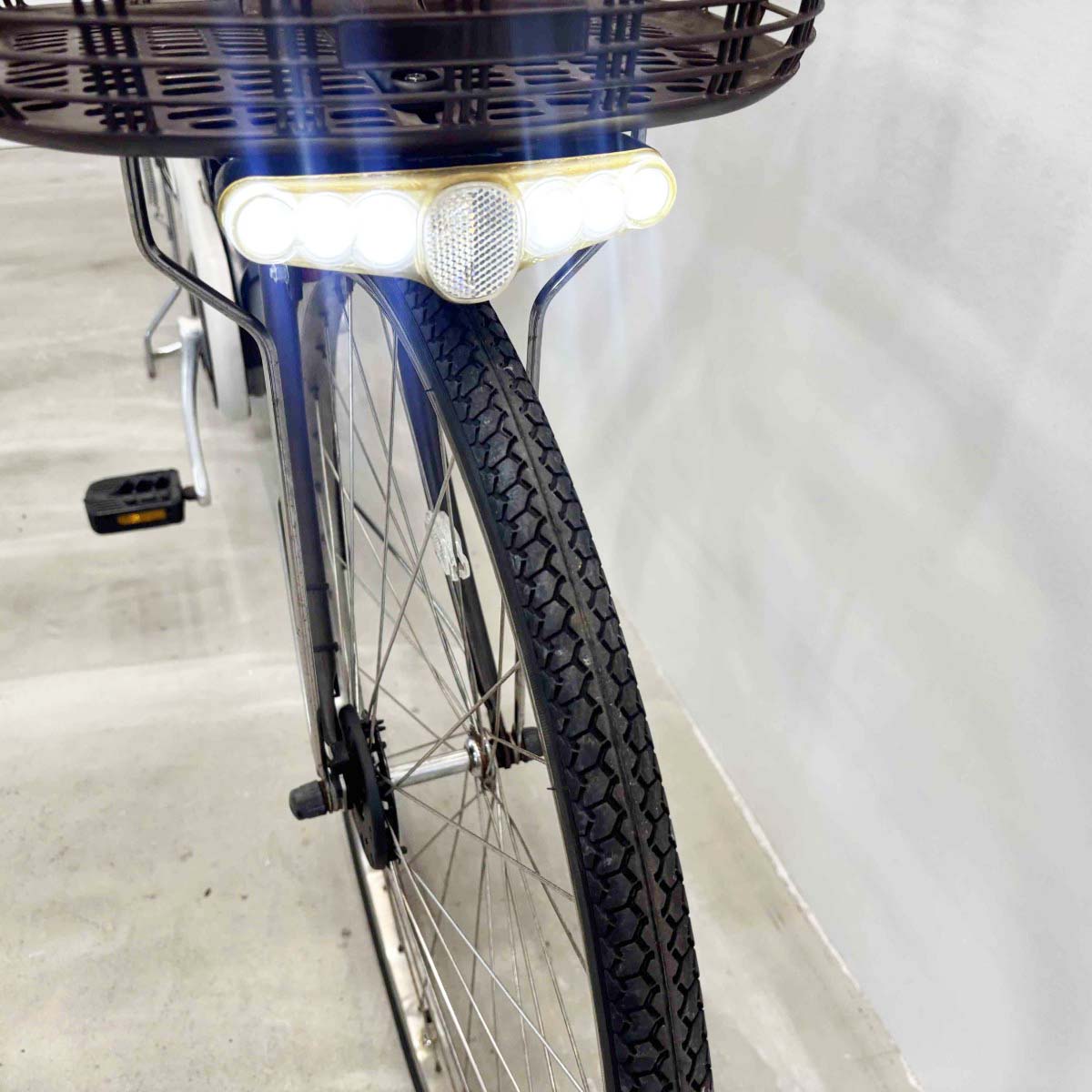 中古電動自転車 パナソニック ビビDX ブラウン 26インチ YL016