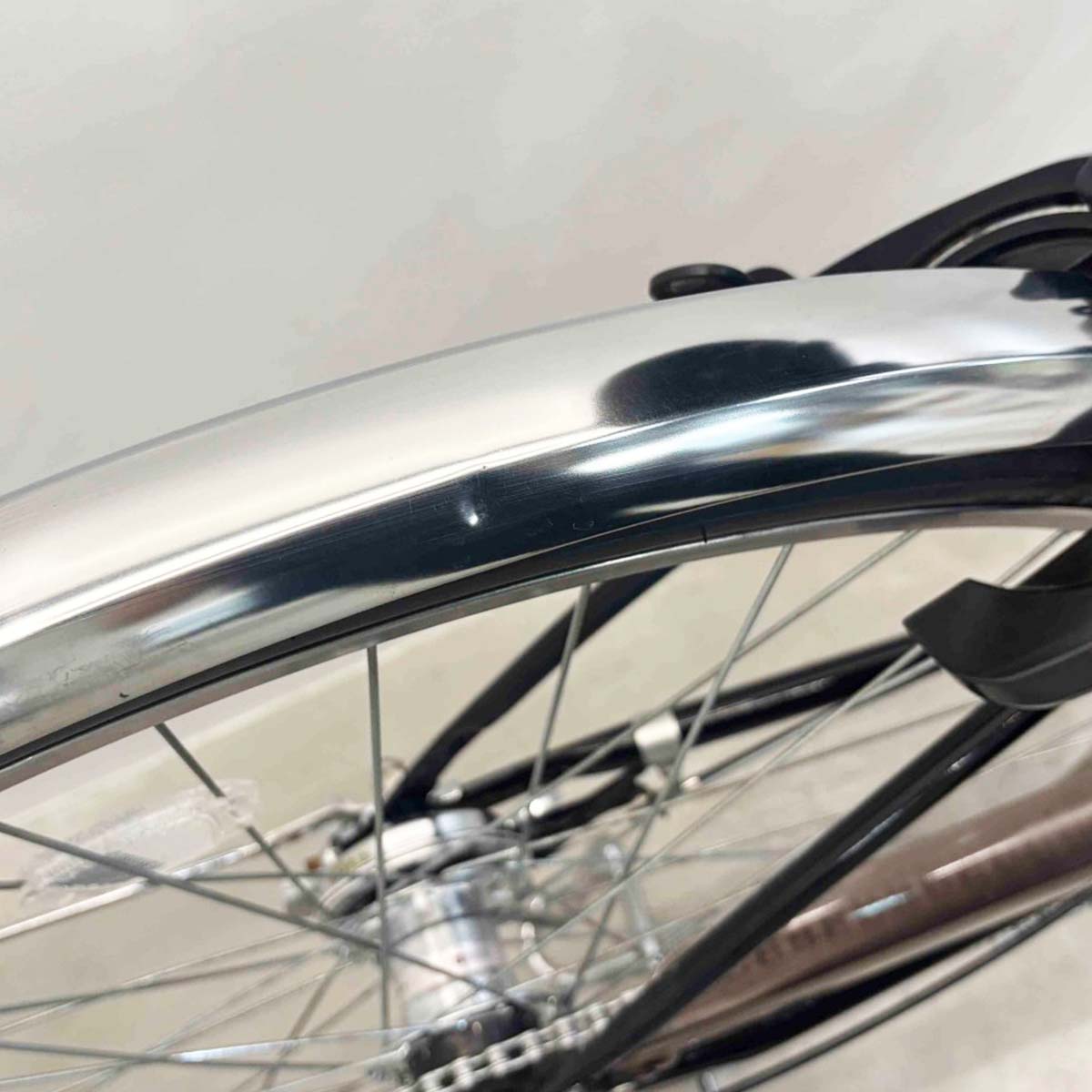 中古電動自転車 パナソニック ビビSXシティ ブラック 27インチ YL017