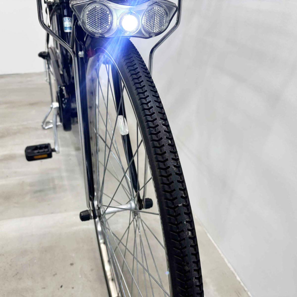 中古電動自転車 パナソニック ビビSXシティ ブラック 27インチ YL017