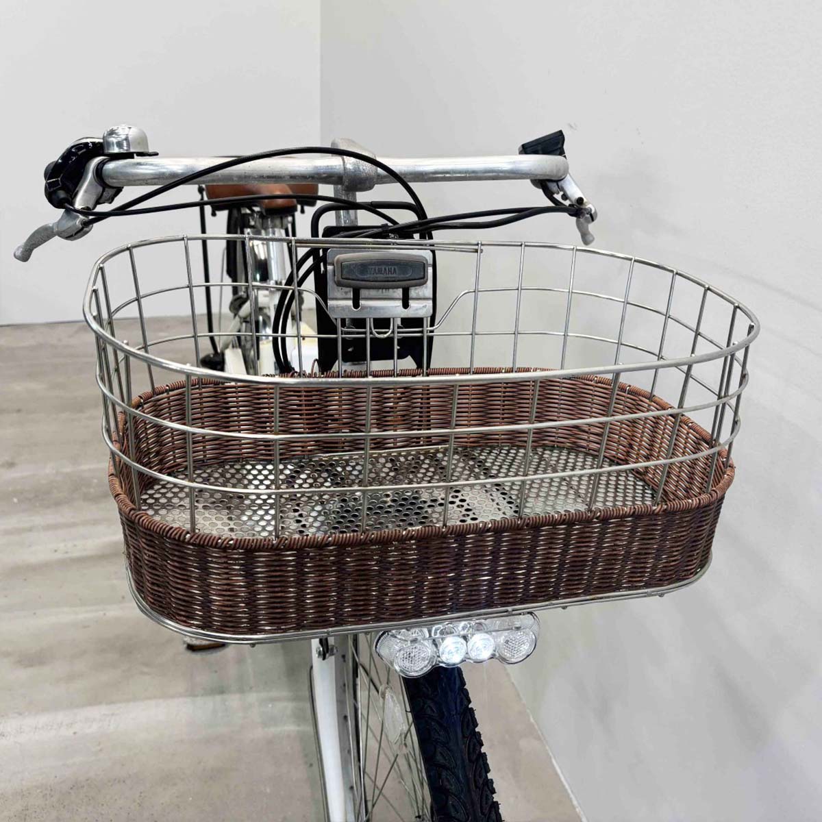 中古電動自転車 ヤマハ PAS ミナ ホワイト 26インチ YL018