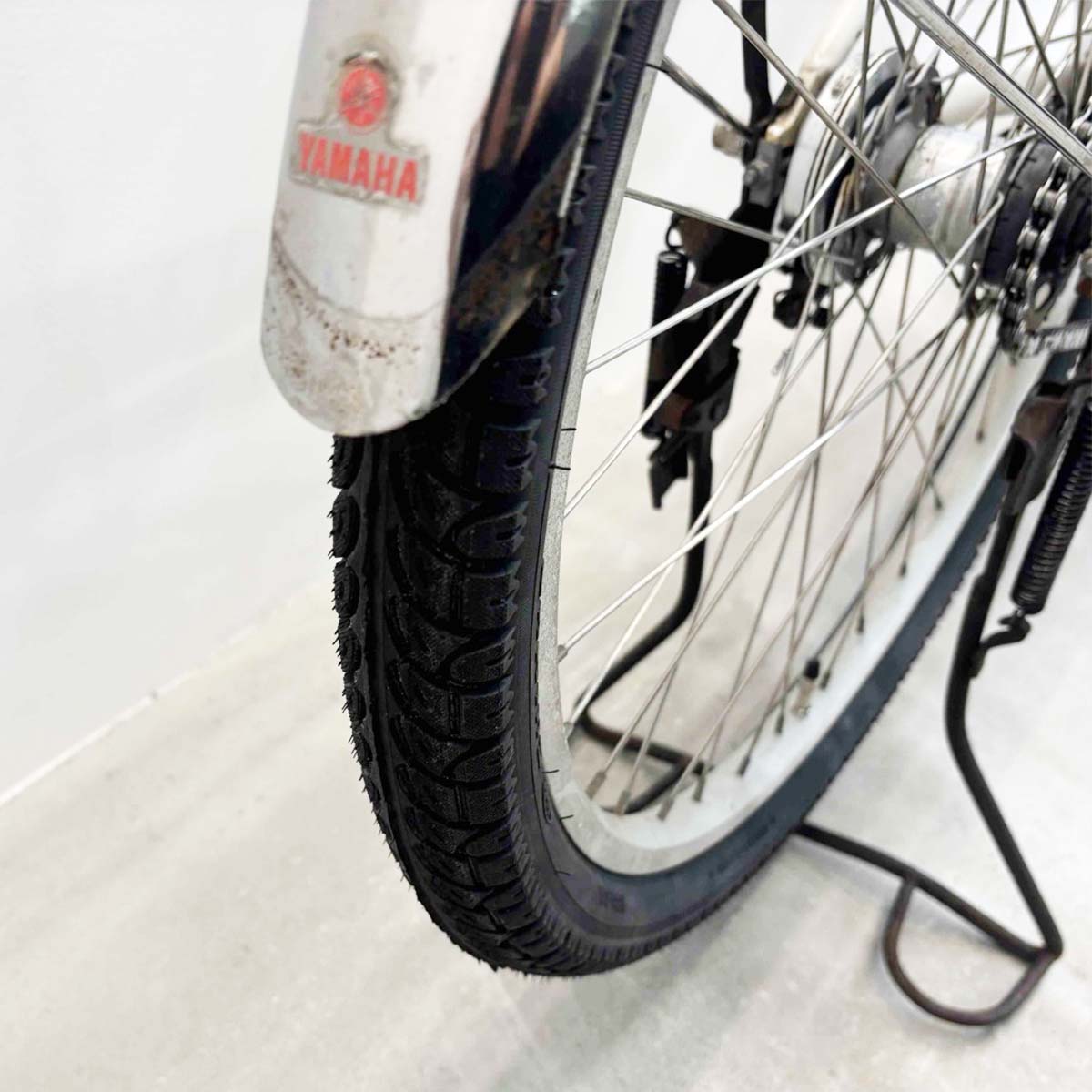 中古電動自転車 ヤマハ PAS ミナ ホワイト 26インチ YL018