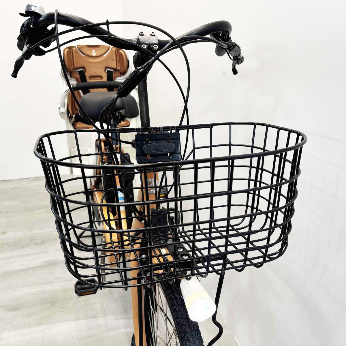 中古電動自転車 ブリヂストン ビッケモブdd オレンジ 24×20インチ YL021