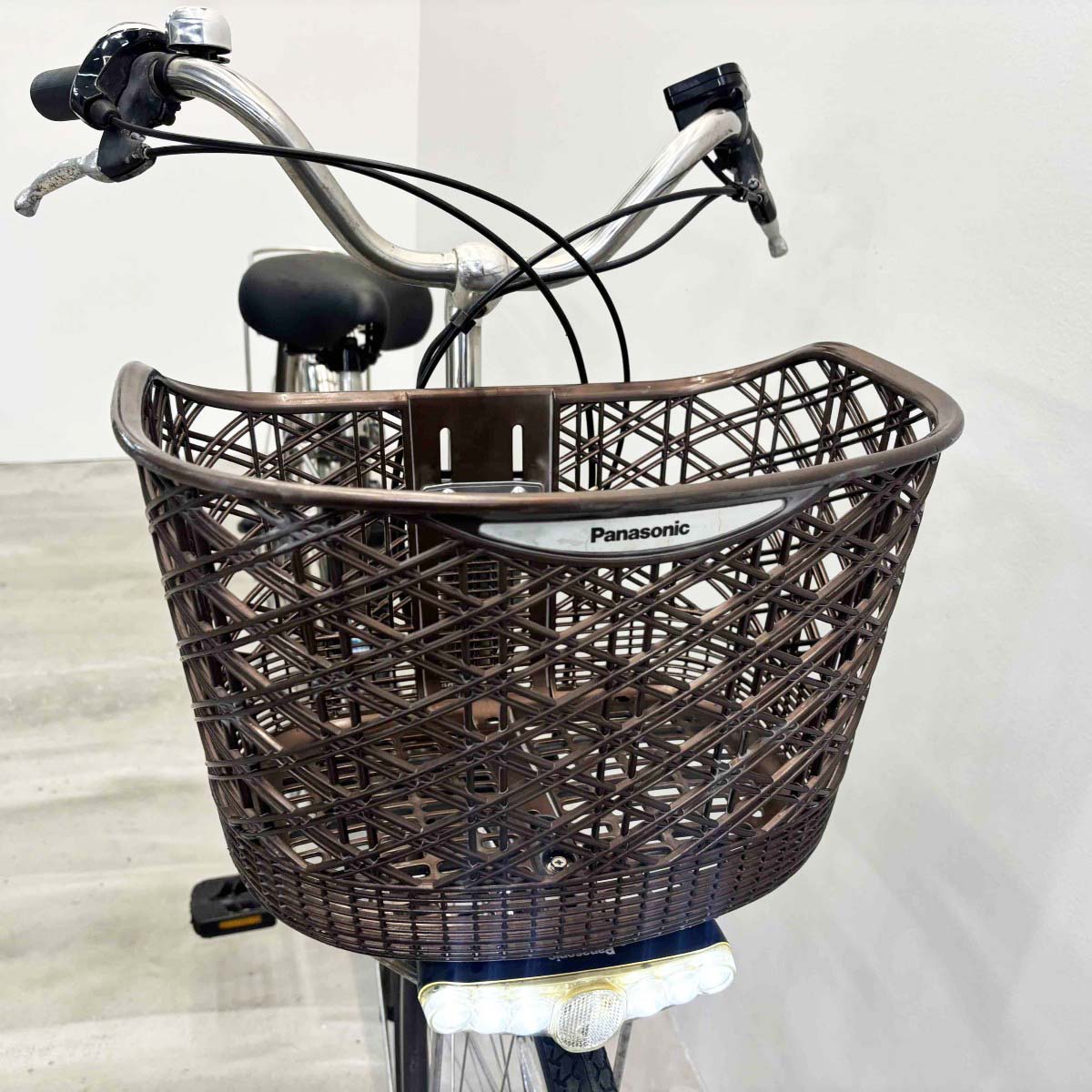 中古電動自転車 パナソニック ビビDX ブラウン 26インチ YL022