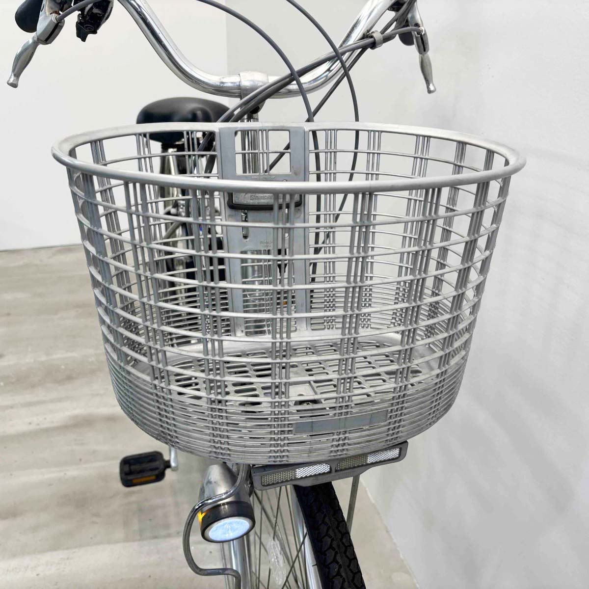 中古電動自転車 ブリヂストン アシスタ シルバー 26インチ YL025
