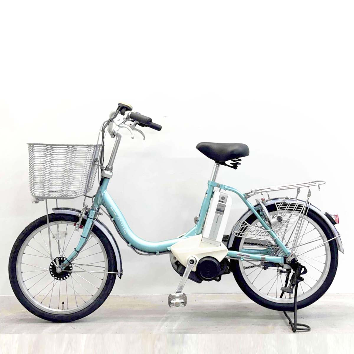 ブリヂストン アシスタコンパクト ブルー 20インチ YL027 【中古車】