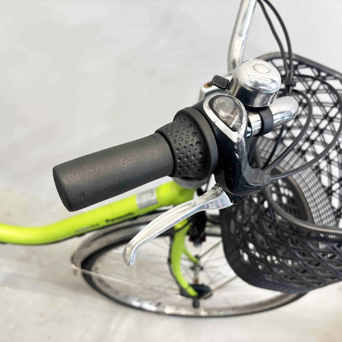 中古電動自転車 パナソニック ビビDX グリーン 26インチ YL029