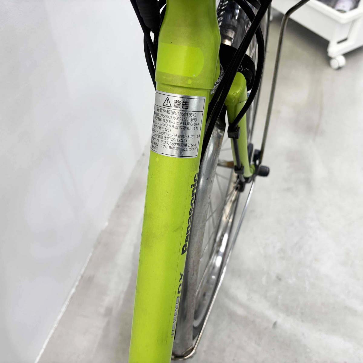 中古電動自転車 パナソニック ビビDX グリーン 26インチ YL029