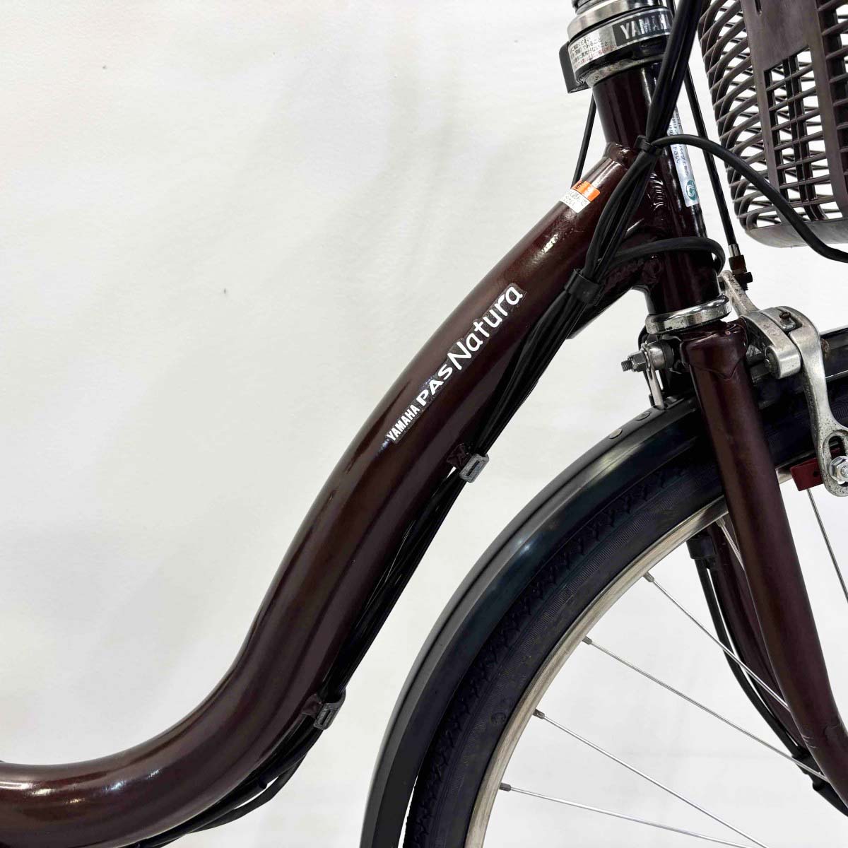 中古電動自転車 ヤマハ PAS ナチュラL ブラウン 26インチ YL032