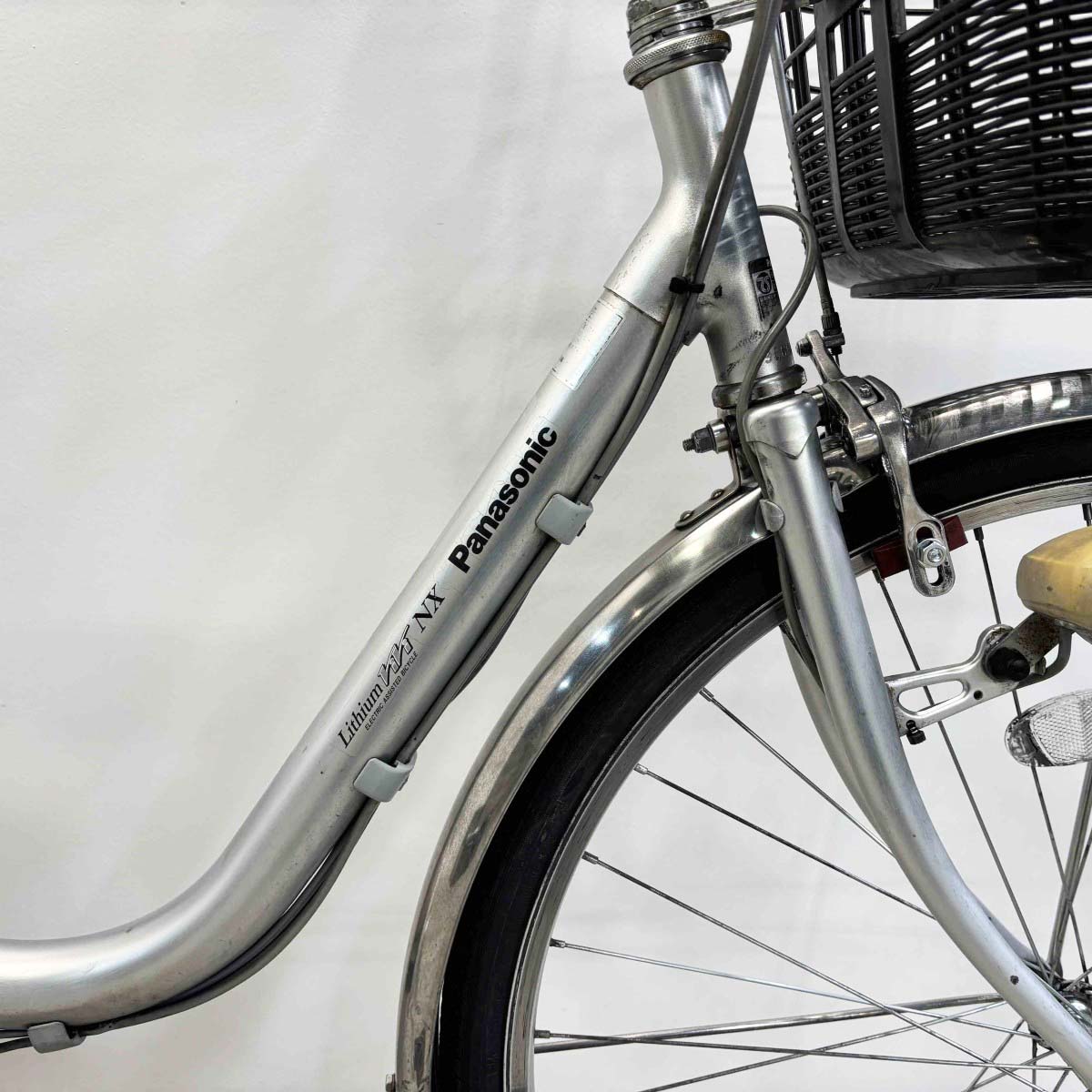 中古電動自転車 パナソニック ビビNX シルバー 26インチ YL033 – e-CHARIty