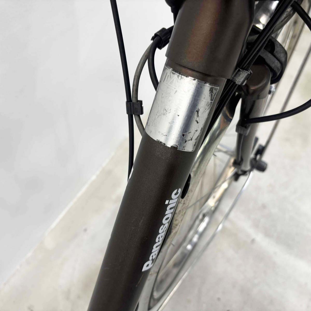 中古電動自転車 パナソニック ビビDX ブラウン 26インチ YL034