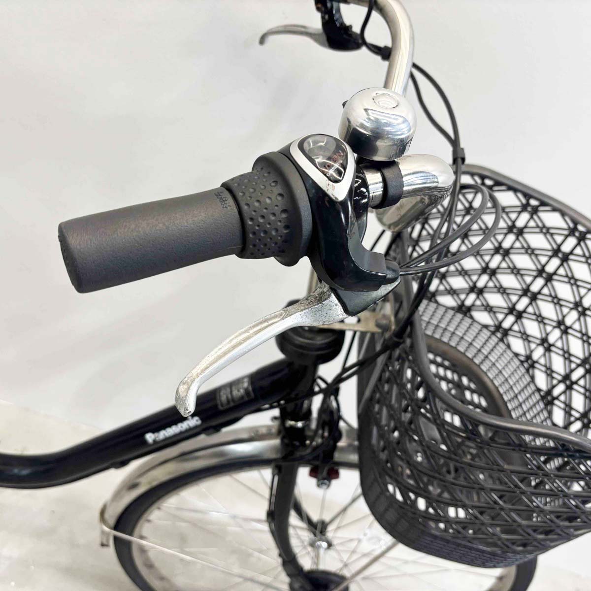 中古電動自転車 パナソニック ビビDX ブラック 26インチ YL036