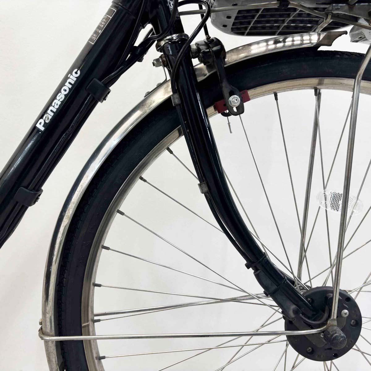 中古電動自転車 パナソニック ビビDX ブラック 26インチ YL036