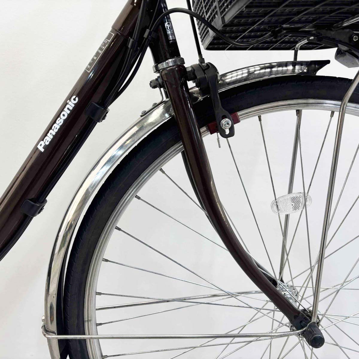 中古電動自転車 パナソニック ビビSX ブラウン 26インチ YL037 – e-CHARIty
