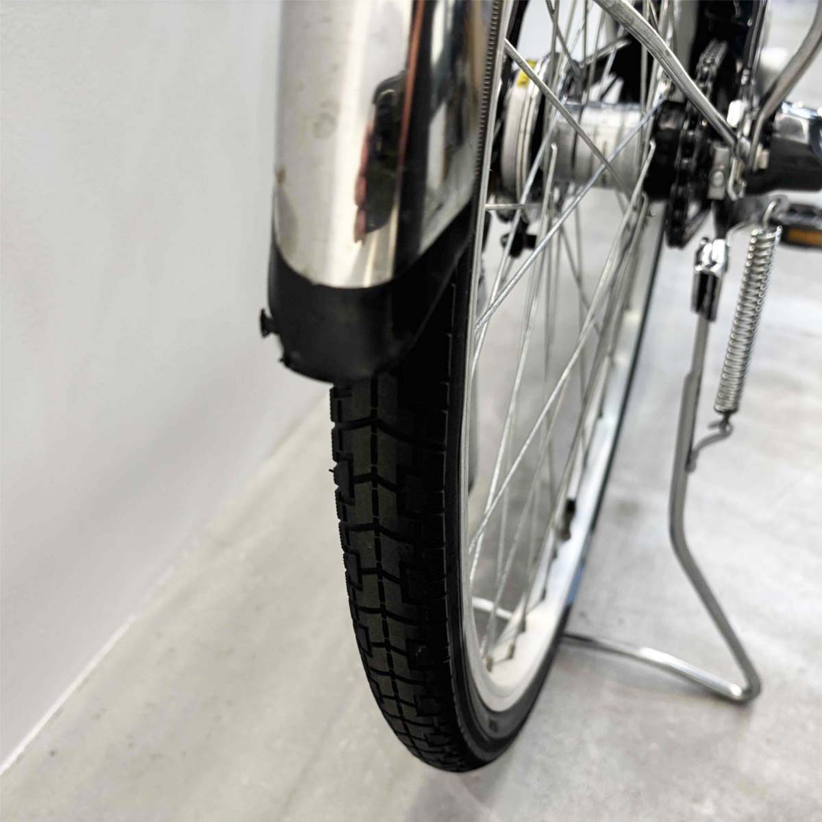 中古電動自転車 パナソニック ビビSX ブラウン 26インチ YL037