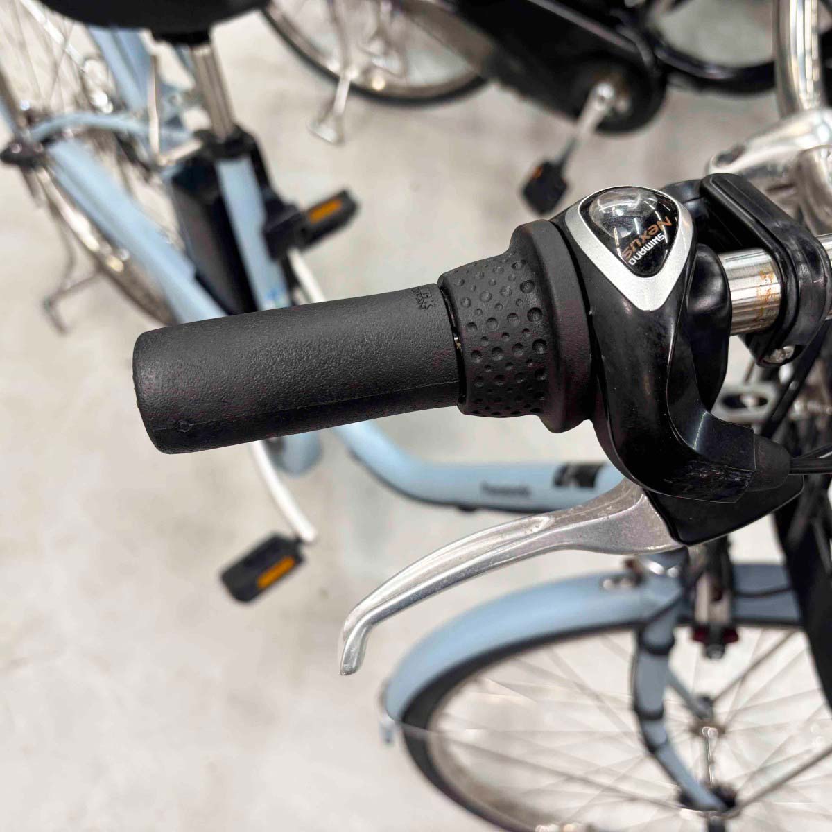 中古電動自転車 パナソニック ビビスタイル ブルー 26インチ YL041