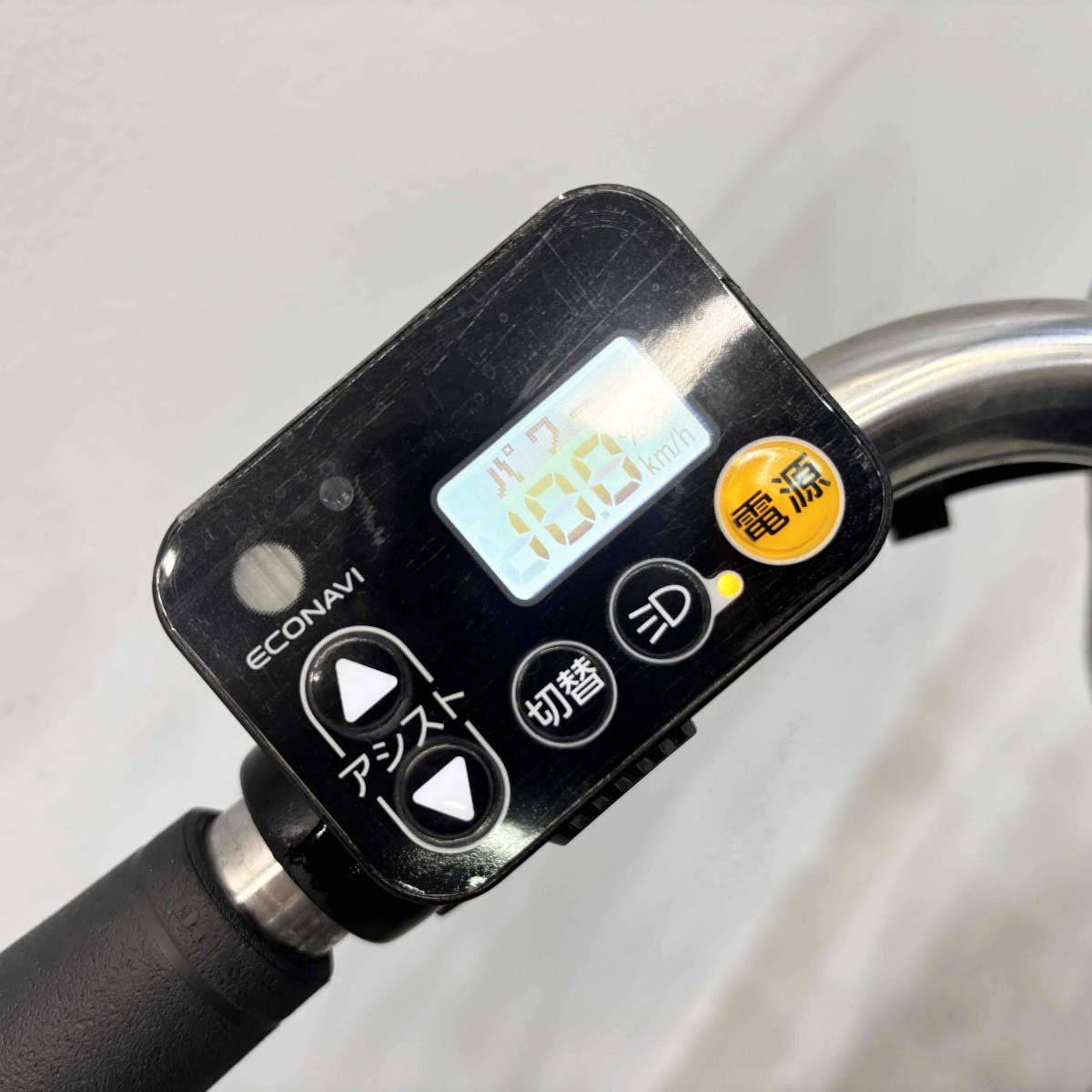 中古電動自転車 パナソニック ビビスタイル ブルー 26インチ YL041