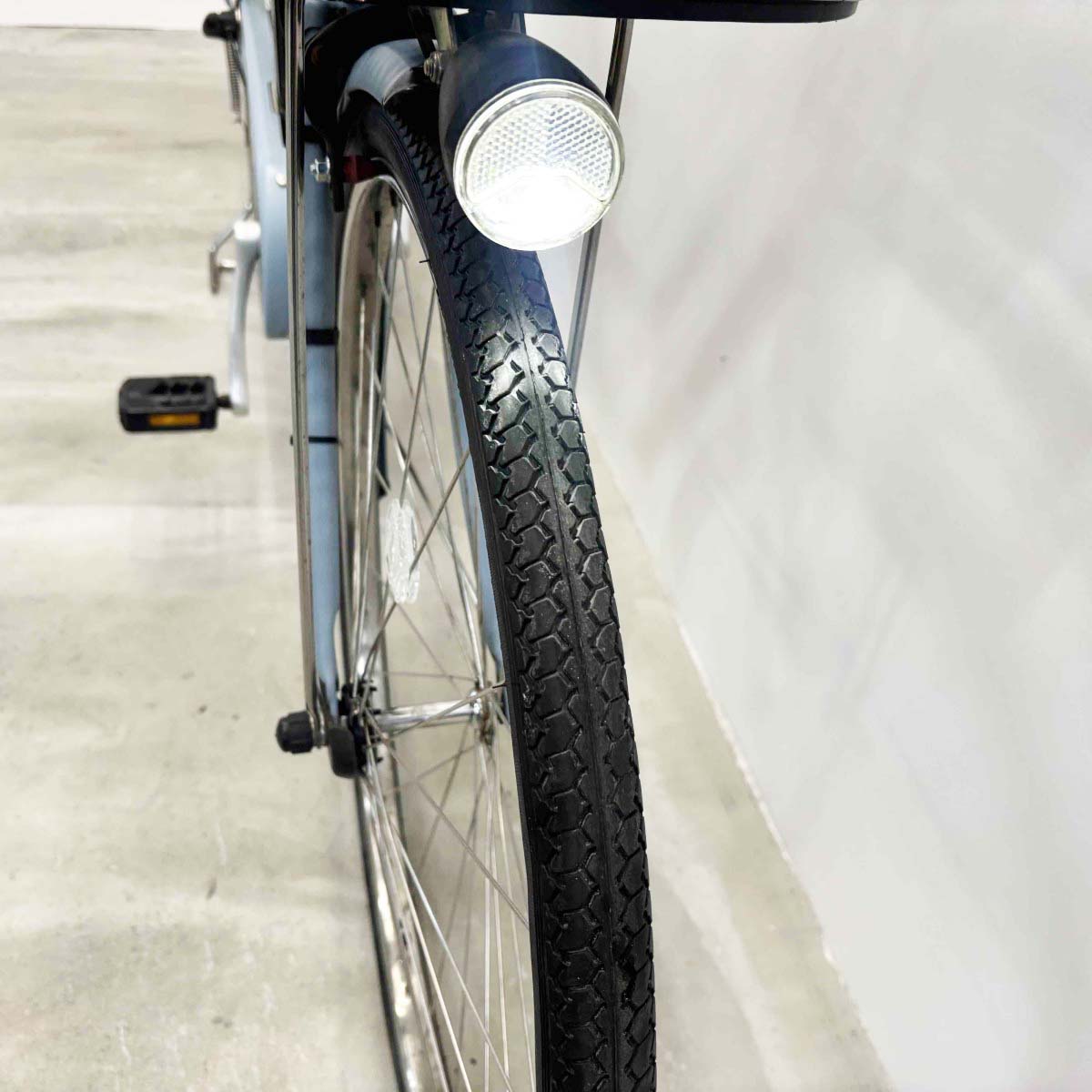 中古電動自転車 パナソニック ビビスタイル ブルー 26インチ YL041