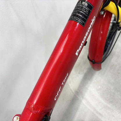 パナソニック オフタイム レッド 18×20インチ YL048 【中古車】