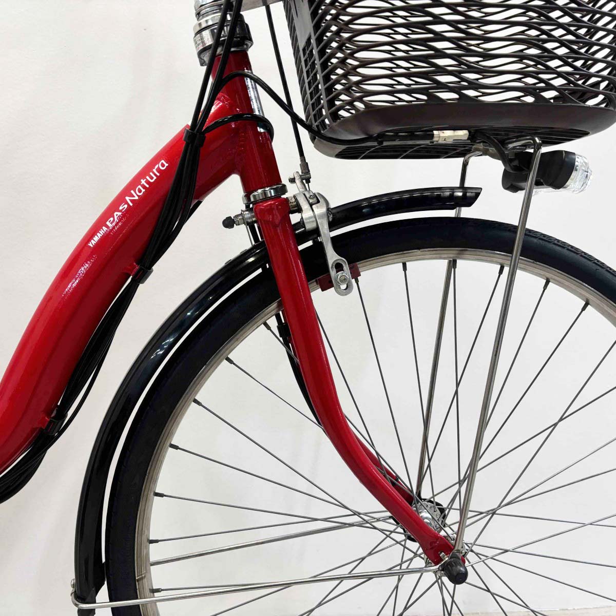中古電動自転車 ヤマハ PAS ナチュラXL レッド 26インチ YL050