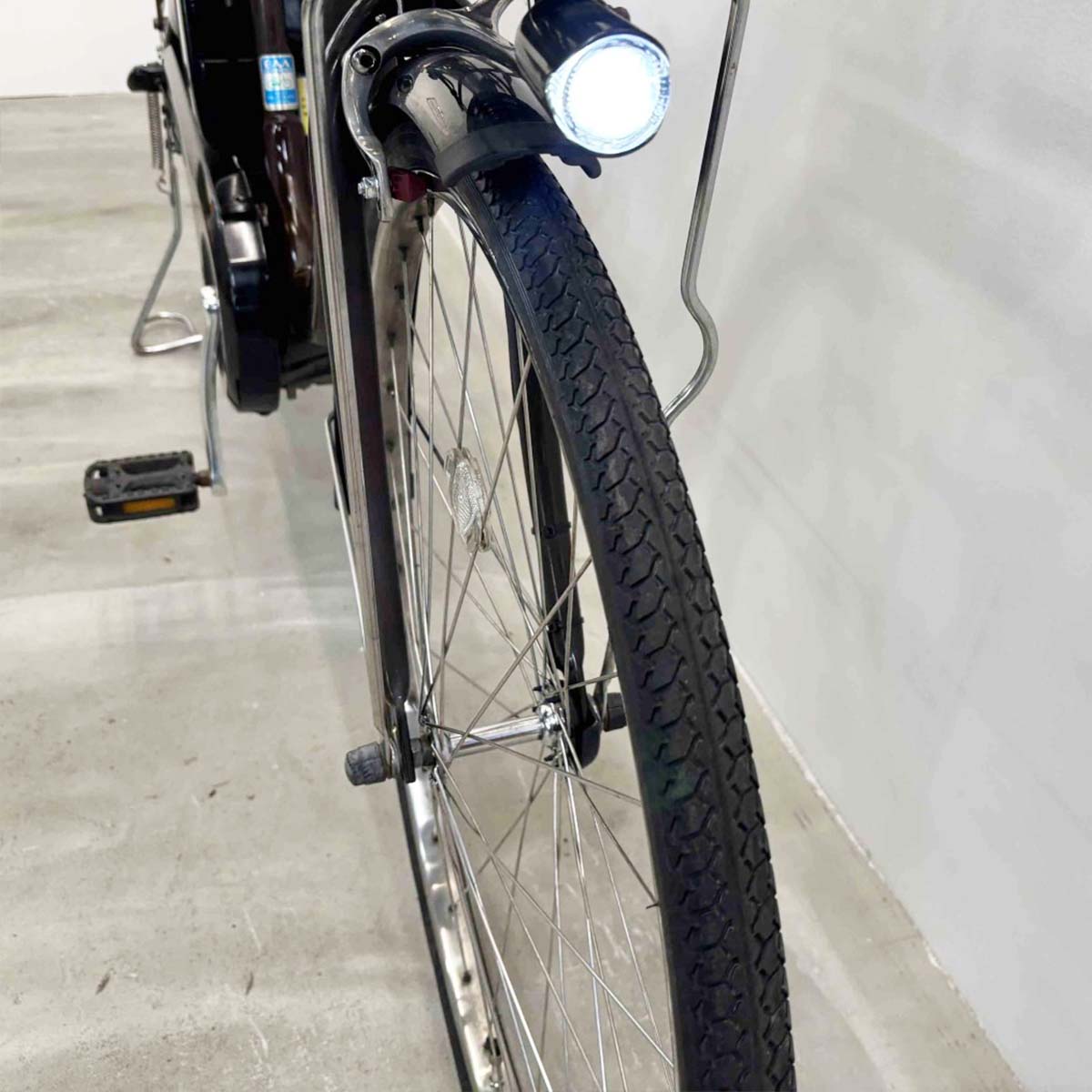 中古電動自転車 ヤマハ PAS ウィズ ブラウン 26インチ YL054